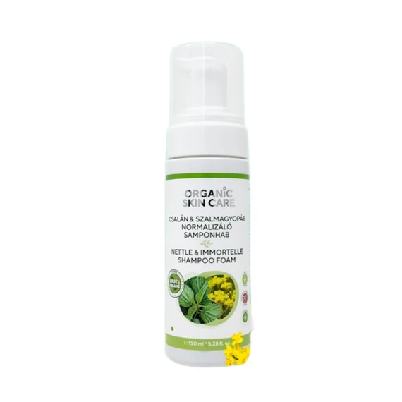 Biola bio Csalán-szalmagyopár normalizáló samponhab, 150 ml