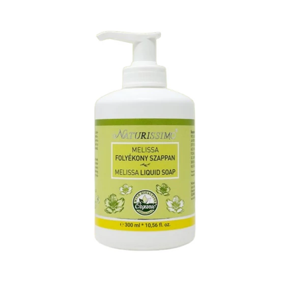 Naturissimo Melissa folyékony szappan, 300 ml