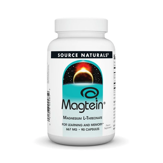 Source Naturals Magtein Magnézium-L-treonát 667 mg – 90 kapszula