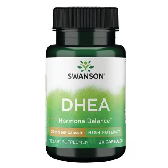 Swanson, DHEA, High Potency, 25 mg, 120 Capsules