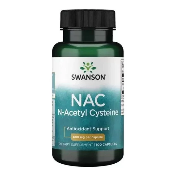Swanson Nac n-acetyl cysteine, 600 mg, 100 db