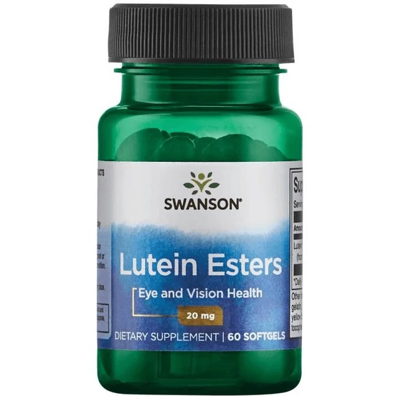 Swanson Lutein esters, 20 mg, 60 db