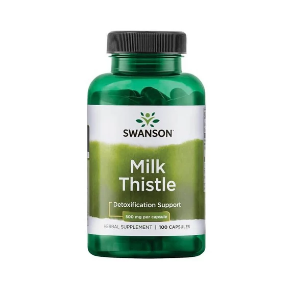 Swanson Milk thistle máriatövis, 500 mg, 100 db