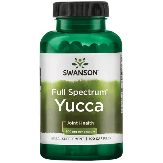 Swanson Yucca, 500 mg kapszula, 100 db