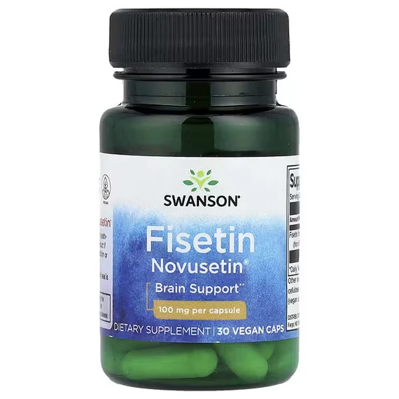 Swanson Fisetin Novusetin, 100 mg, 30 db