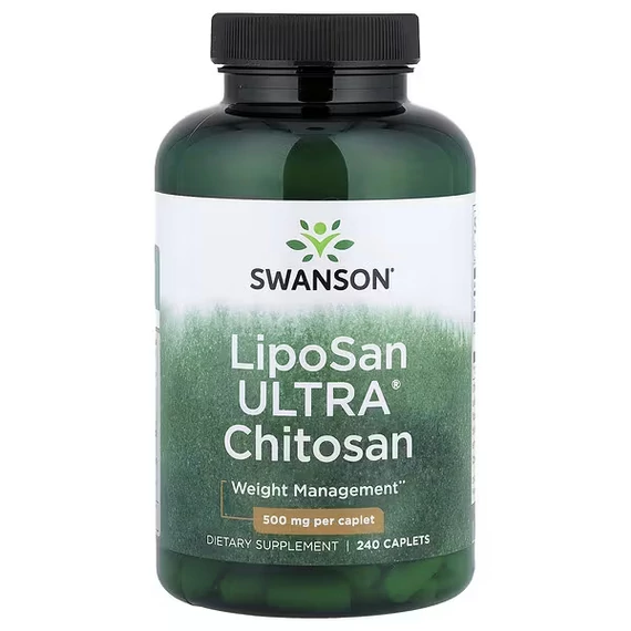 Swanson LipoSan Ultra Chitosan 500mg, 240 db