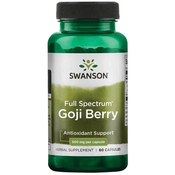 Swanson Goji berry , 500 mg, 60 db