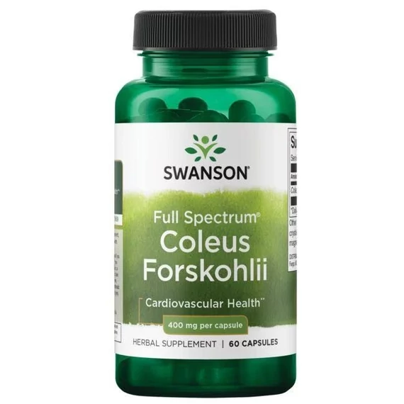 Swanson Coleus forshkolii, 400 mg, 60 db