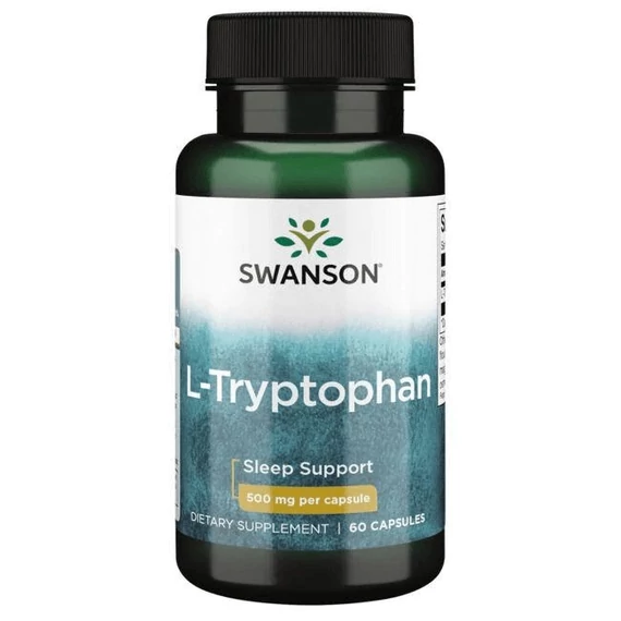 Swanson L-tryptophane az 5htp előanyaga, 500 mg, 60 db