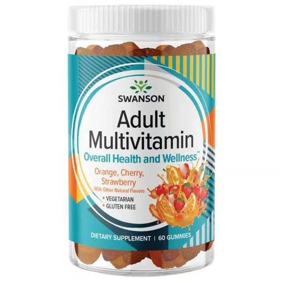 Swanson Adult gumi multivitamins felnőtt gumivitamin, komplex, 60 db