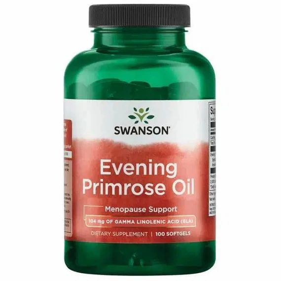 Swanson Evening primrose oil ligetszépe olaj, 500 mg, 100 db