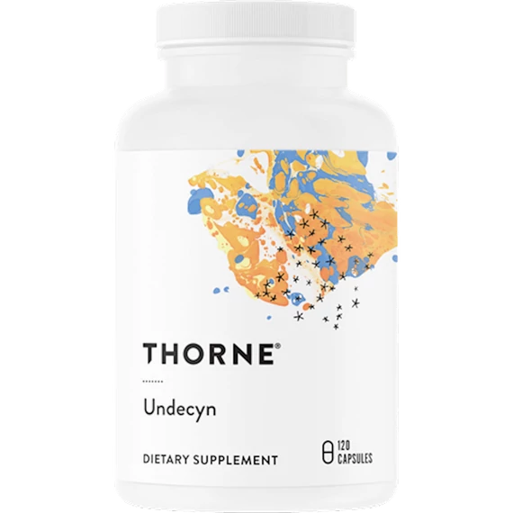 Undecilénsav, bélflóra és a hüvelyflóra egészsége, 120 db, Thorne