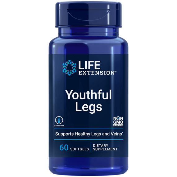 Youthful Legs, egészséges lábvénák, 60 db, Life Extension