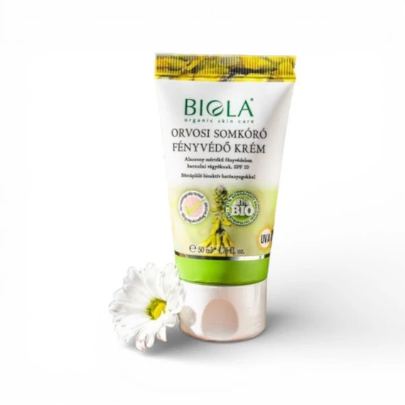 Biola Orvosi somkóró fényvédő krém - SPF10 - világos, 50 ml