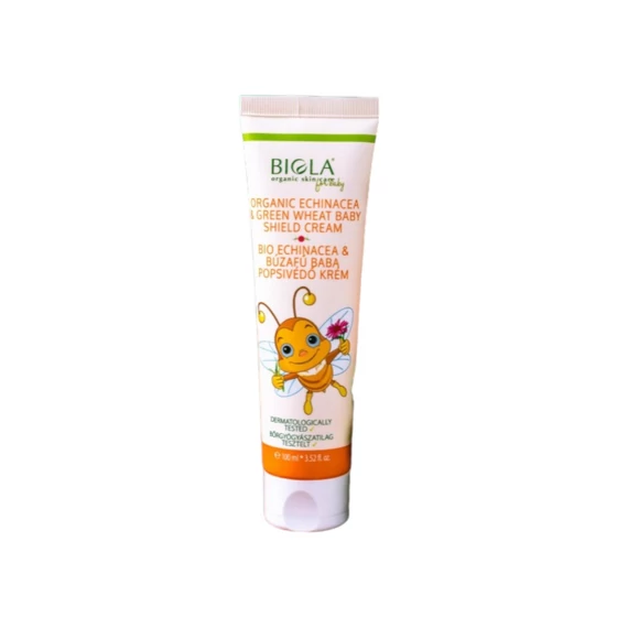 Biola Bio Echinacea & Búzafű Baba popsivédő krém , 100 ml