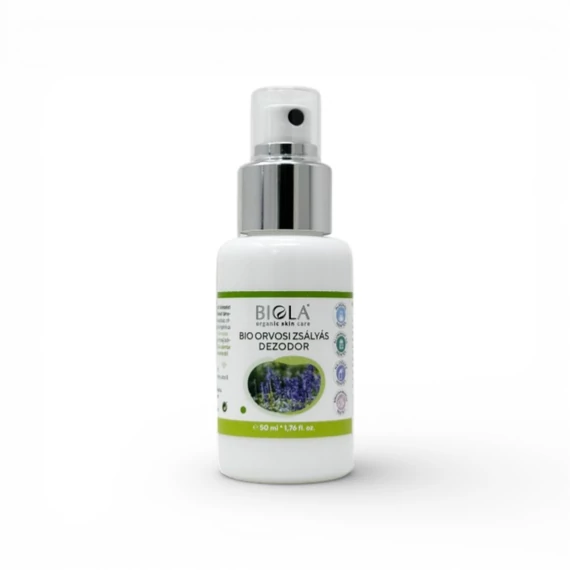 Biola Bio orvosi zsályás dezodor  , 50 ml