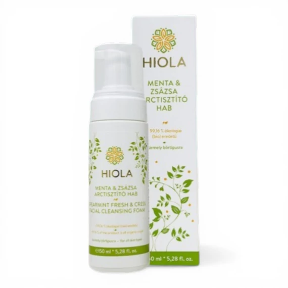 Hiola Menta & zsázsa arctisztító hab , 150 ml