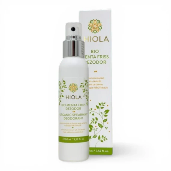 Hiola Bio menta friss dezodor , 100 ml