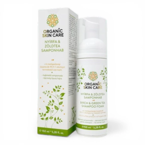 Hiola Nyírfa & zöldtea samponhab , 150 ml