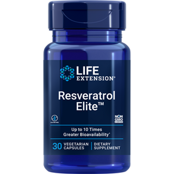 Resveratrol Elite, 30 db, Life Extension