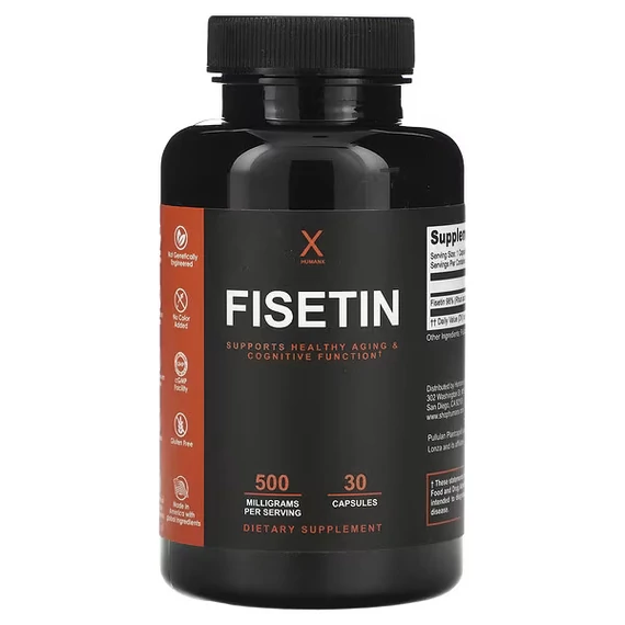 Humanx Fisetin, 500 mg, 30 db