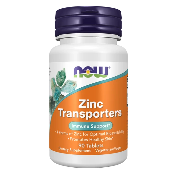NOW Foods Cink Transzporterek, 90 tabletta (22 mg/tabletta)