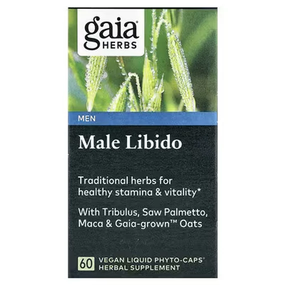 Gaia Herbs Férfi Libido, 60 Vegán folyékony fitokapszula