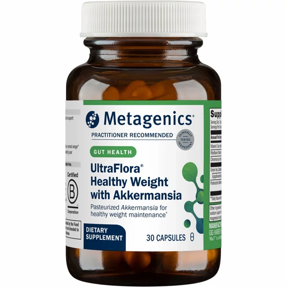 Metagenics UltraFlora Egészséges testsúlyért Akkermansiával, 30 db
