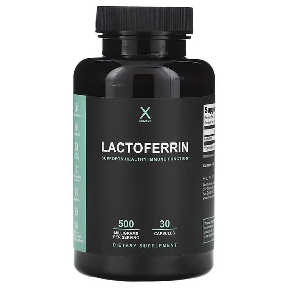 Humanx Lactoferrin, 500 mg, 30 db