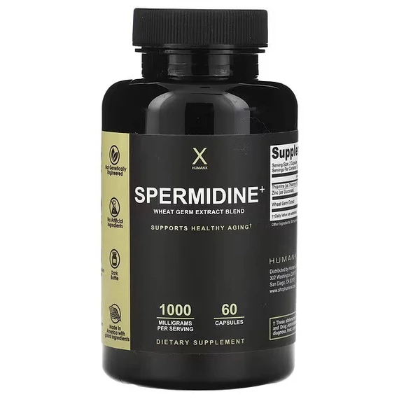 Humanx Spermidine+ Wheat Germ Extract Blend, 60 db