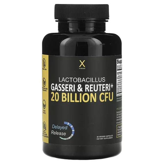 Humanx Lactobacillus Gasseri & Reuteri+, 20 Billion CFU, 30 db
