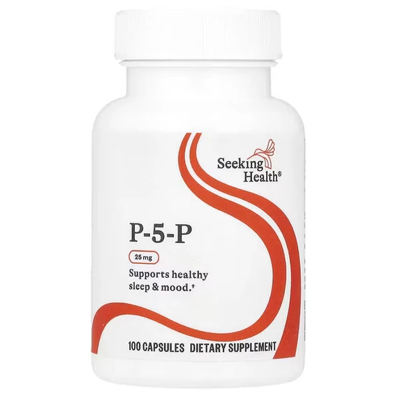 Seeking Health P-5-P aktív B6-vitamin, 25 mg, 100 db