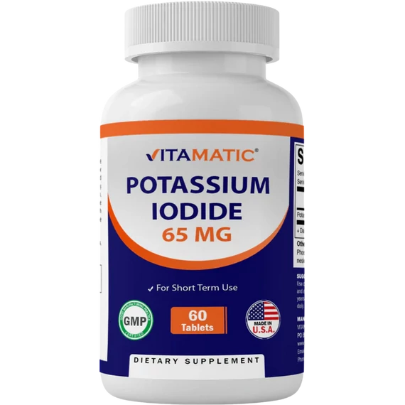 Vitamatic Kálium-jodid, 60 tabletta (32,5 mg/tabletta)