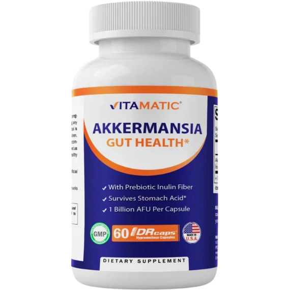 Vitamatic Akkermansia Muciniphila Bélrendszer egészsége, 60 db késleltetett hatóanyag-leadású kapszula
