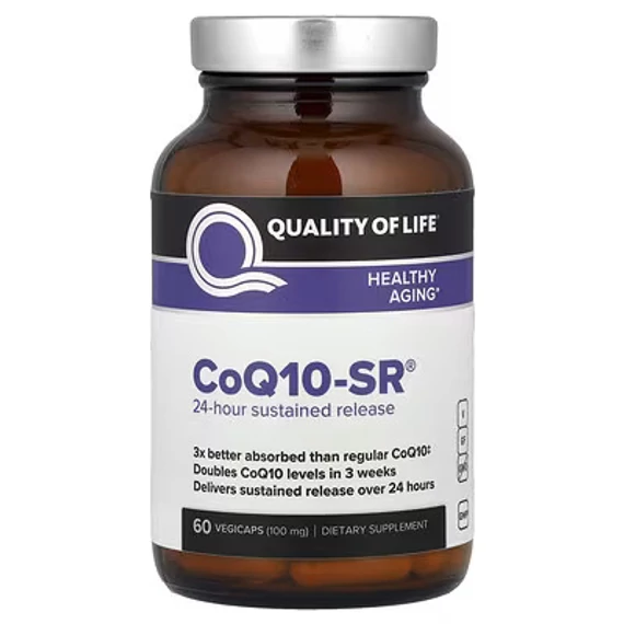 Quality of Life CoQ10-SR®, 100 mg, 60 kapszula