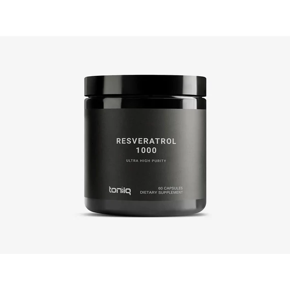 Toniiq Rezveratrol 1000, 60 kapszula (500 mg/kapszula)