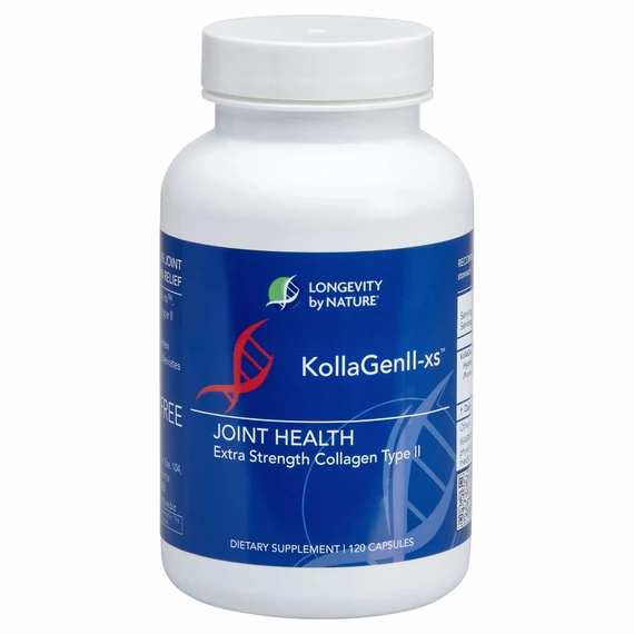 Longevity By Nature KollaGen II-XS - Célzott támogatás az ízületeknek és porcoknak, 120 db