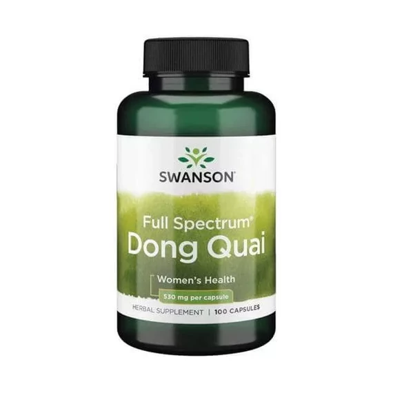 Swanson Dong quai root full spektrum, 530 mg, 100 db