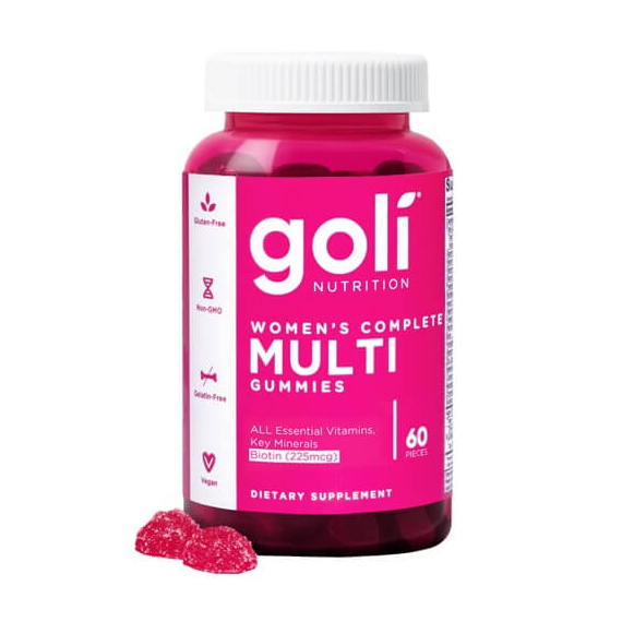 Women's Complete gumicukor, női multivitamin, 60 db, Goli Nutrition