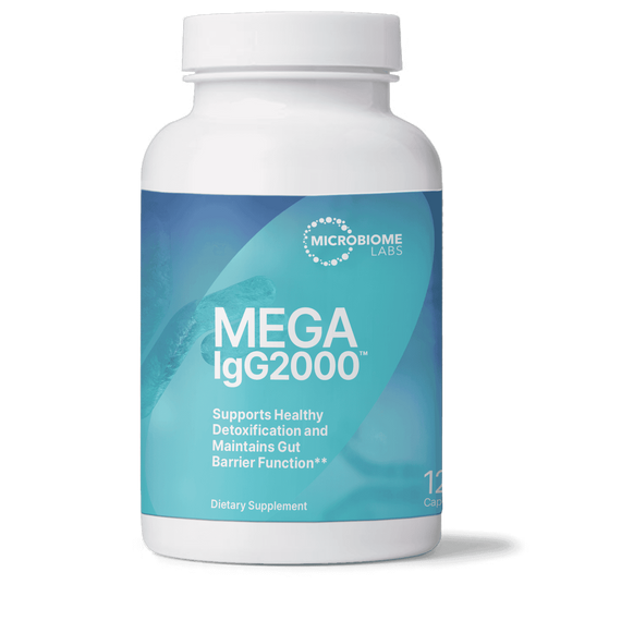 Mega IgG2000, immunglobulin koncentrátum, 120 db, Microbiome Labs