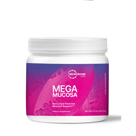 MegaMucosa, nyálkahártya támogatása, 144,6 g, Microbiome Labs