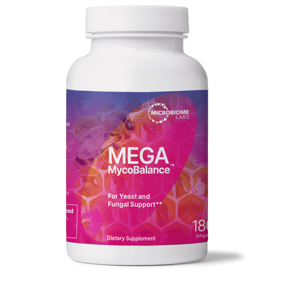 Mega MycoBalance, egészséges élesztőegyensúly, 180 db, Microbiome Labs