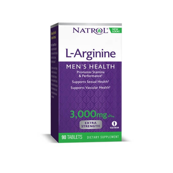 L-Arginin, szexuális egészség javítása, 3000 mg, 90 db, Natrol