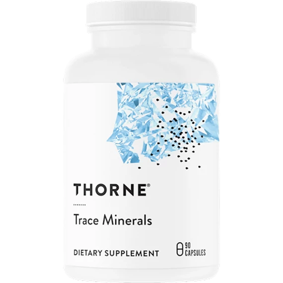 Thorne Trace Minerals, nyomelemek, 90 db
