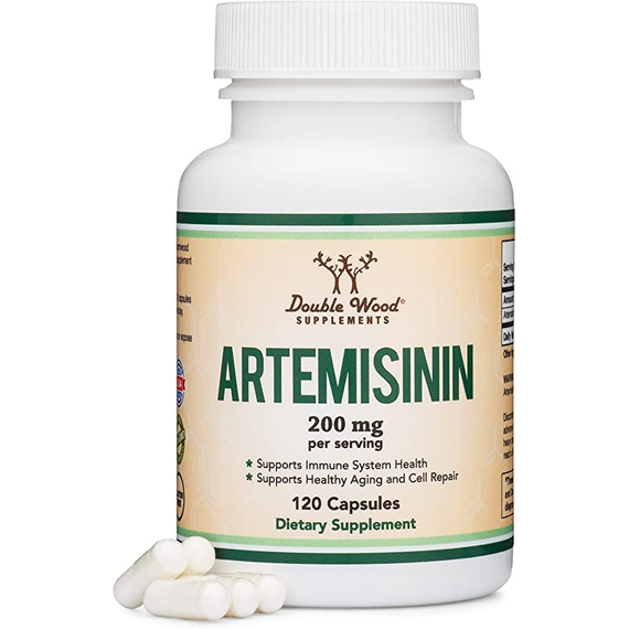 Artemisinin, immunrendszer és egészséges öregedés, 200 mg, 120 db, Double Wood 