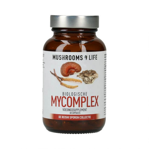 MyComplex gyógygomba, bio 60 db, Mushrooms4life 