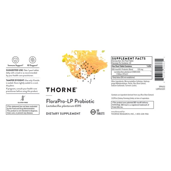 FloraPro-LP Probiotikum, 60 db, Thorne
