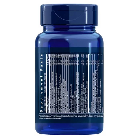 Two-Per-Day, napi két kapszula multivitamin, 120 db, Life Extension 