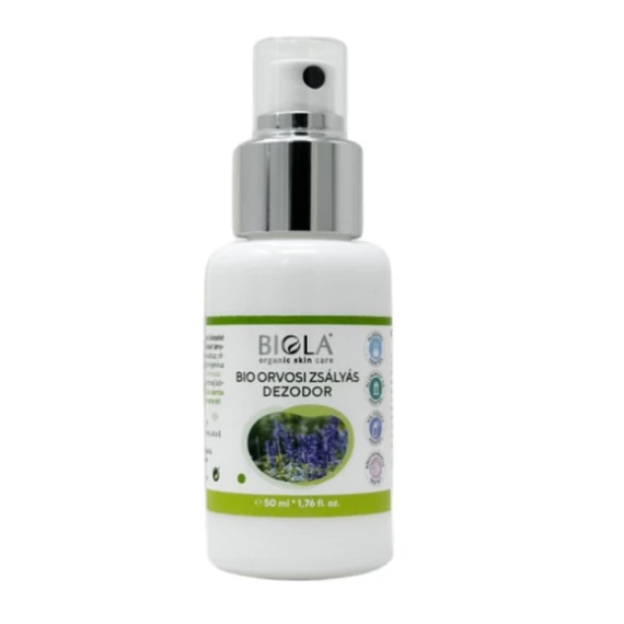 Hiola Bio orvosi zsálya krémdezodor (roll on) , 50 ml