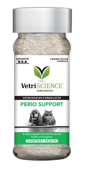 Perio support, fogkő és lepedék képződés ellen kutyáknak macskáknak, Vetri Science (lejárat 2024.05.)